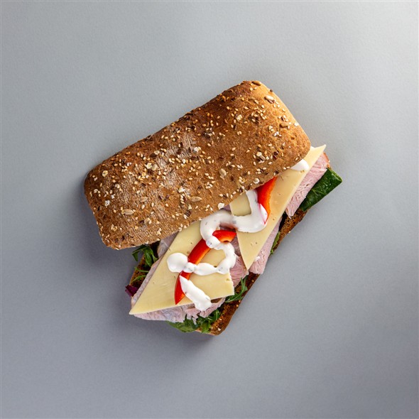 Glutenfrí Tvíflís Við Ost Og Skinku