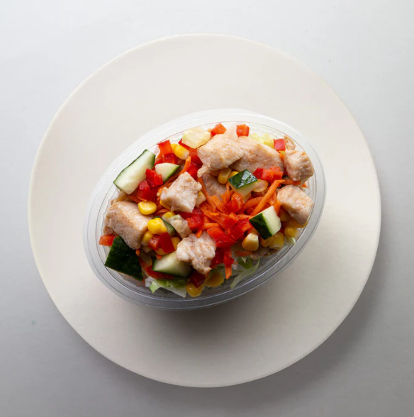 Miðal Salat Við Høsnarunga